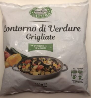 Contorno di verdure grigliate
