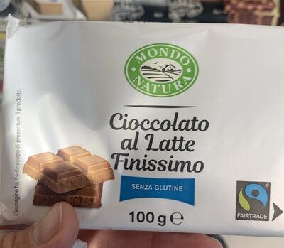 Cioccolato al latte finissimo