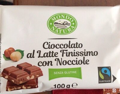 Cioccolato al Latte Finissimo con Nocciole