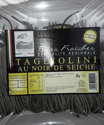 Tagliolini au noir de seiche