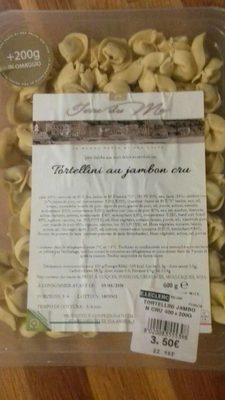 Tortellini au jambon cru