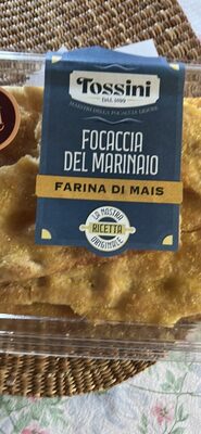 Focaccia Del Marinaio Farina di Mais