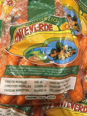 Carottes front packaging