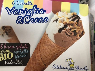 6 Cones Vanille Chocolat