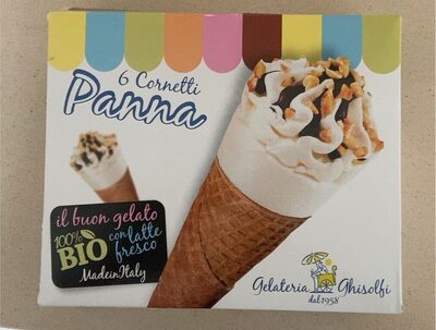 6 Cornetti panna con latte fresco front packaging