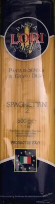 Spaghettini 2 front packaging