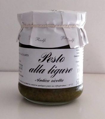 Pesto alla ligure front packaging