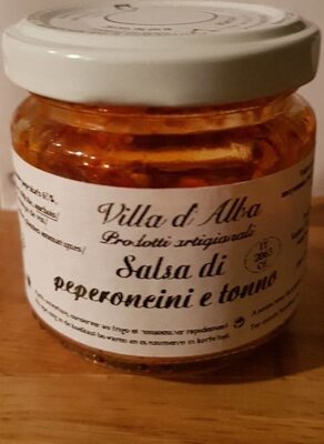 Salsa di peperoncini e tonno