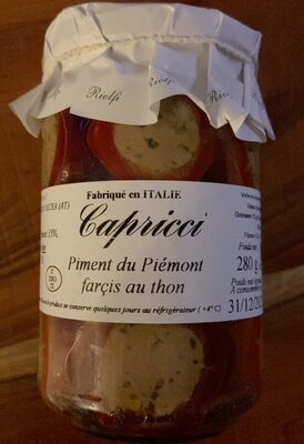 Piment du Piémont farcis au thon