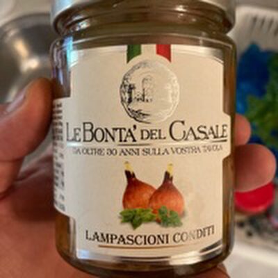 lampascioni conditi front packaging