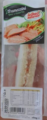 2 tramezzini tonno e insalatina