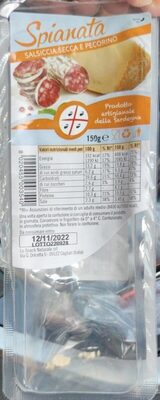 Spianata salsiccia e pecorino