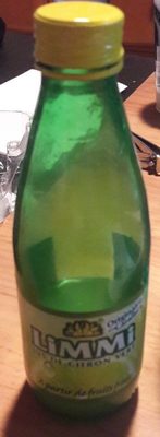 Jus de citron vert front packaging