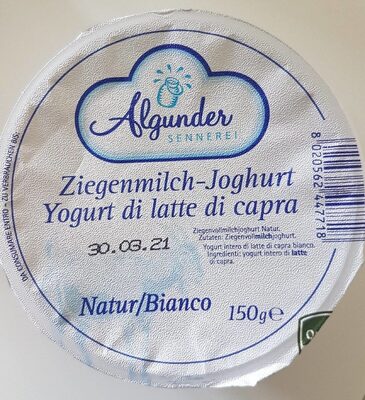 Yogurt di latte di capra