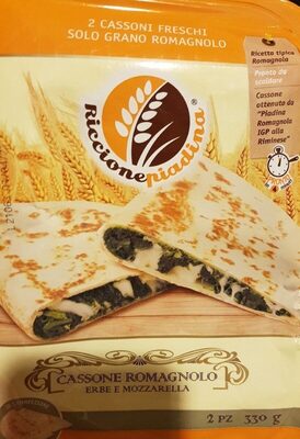 Cassone Romagnolo Erbe e Mozzarella