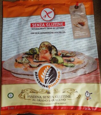 Piadina senza glutine al grano saraceno