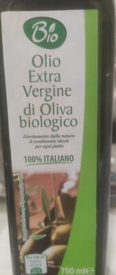 Olio extra vergine di oliva biologico