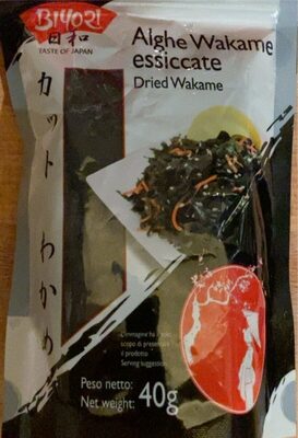 Alghe wakame essiccate