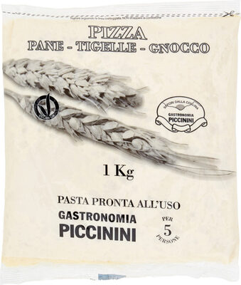 Gastronomia piccininIGPizza pane tigelle gnocco