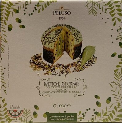 Panettone Artigianale Cioccolato e Pistacchio