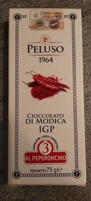 Cioccolato di Modica IGP al peperoncino