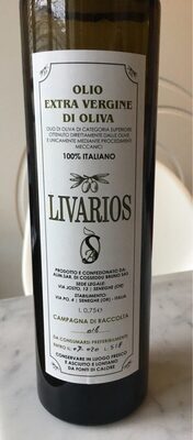 Olio extra vergine di oliva front packaging