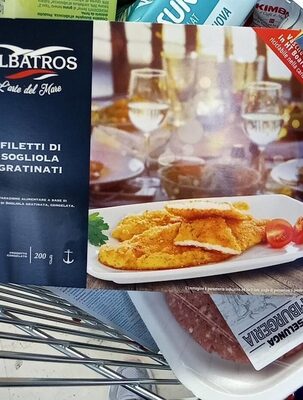 Filetti di sogliola gratinati