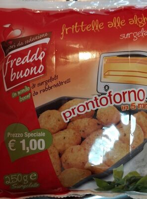Frittelle alle alghe