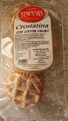 Crostatina con crema cacao