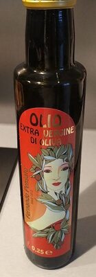 Olio extravergine di oliva front packaging