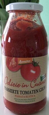 Passierte Tomaten Grob front packaging