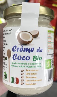 Crème de coco bio