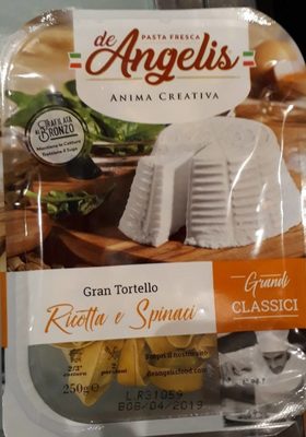 Tortello ricotta spinaci