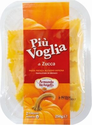 Piu voglia tortelloni alla zucca
