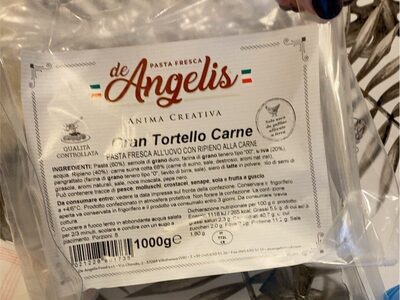 Gran tortello di carne front packaging
