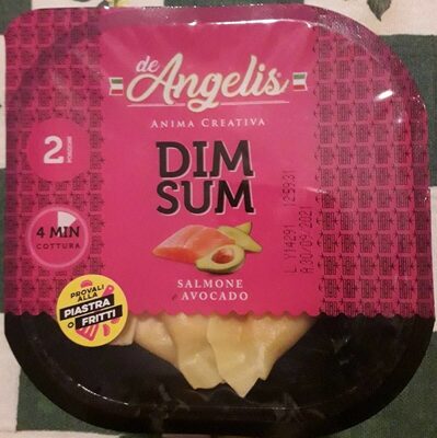 Dim Sum - salmone e avocado - Ravioli Jiaozi