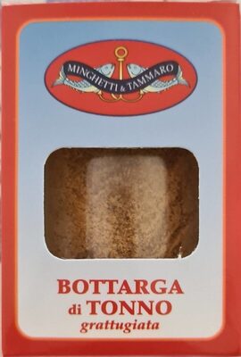 Bottarga di tonno grattugiata front packaging