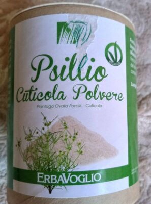 Psillio cuticola da polvere