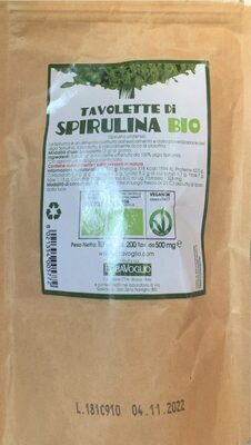 Tavolette spirulina bio