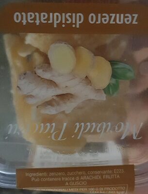 Zenzero disidratato front packaging