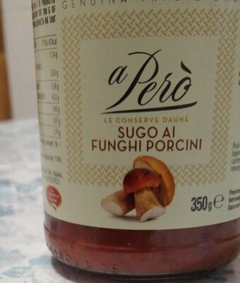 A Però sugo ai funghi porcini