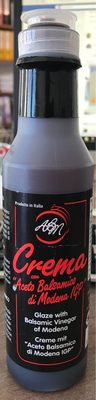 Crema con aceto balsamico front packaging