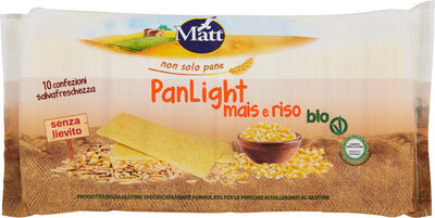 Solo pane panlight mais e riso bio