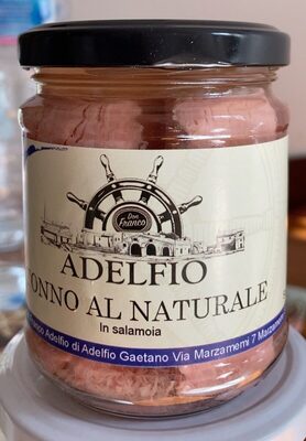 Tonno al naturale front packaging