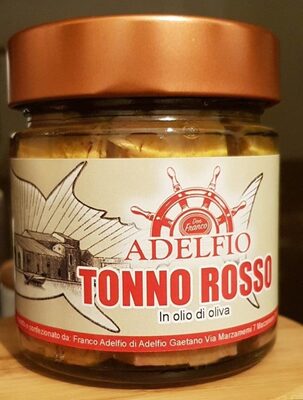 Tonno rosso front packaging