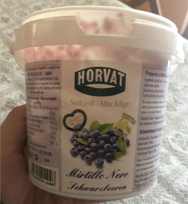 Preparato di mirtillo nero