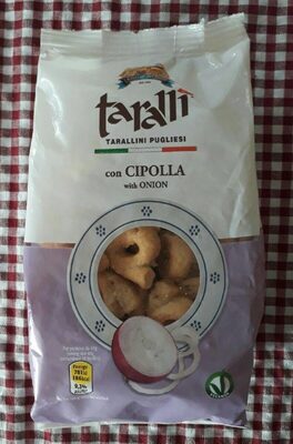 Taralli con Cipolla front packaging