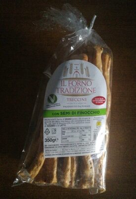 Treccine fatte a mano con Semi di finocchio