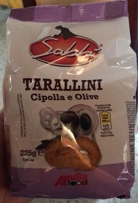 Tarallini cipolla e olive