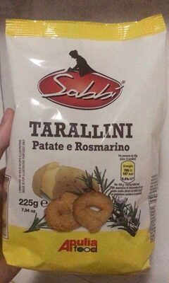 Tarallini patate e rosmarino
